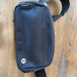 lululemon athletica Black belt bag